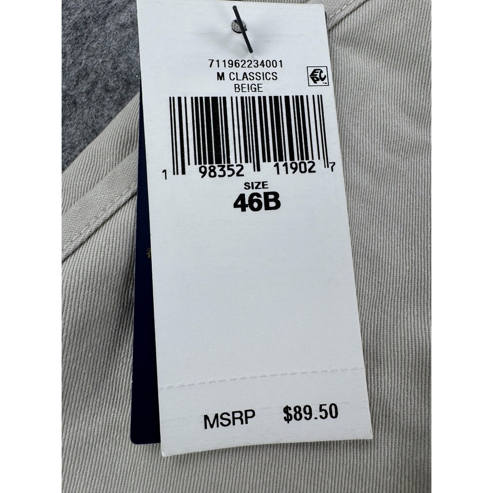 Polo Ralph Lauren Shorts Mens 46B Beige Classic Fit Chino 100% Cotton New Tags - Picture 2 of 13